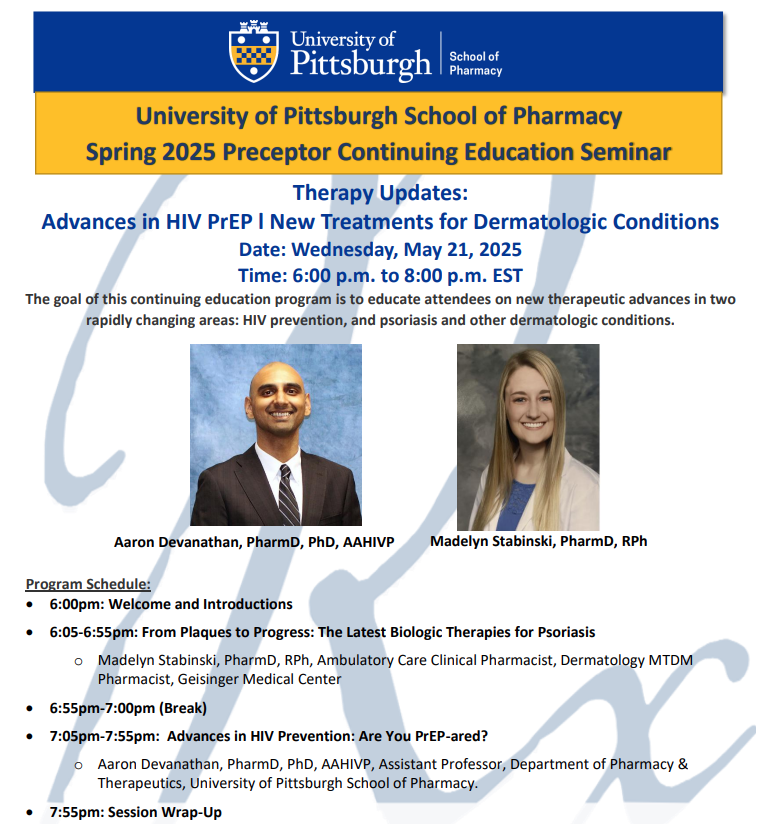 Spring 2025 flyer